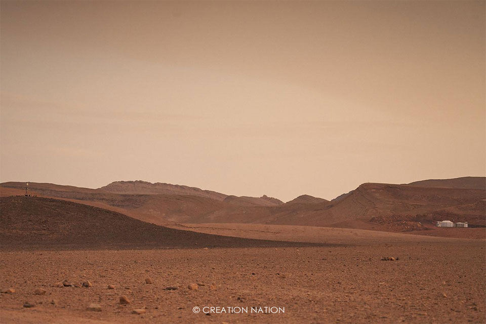 Mars research Israel desert