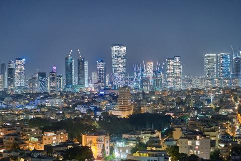 Tel Aviv skyline